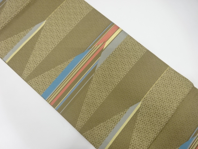 JAPANESE FUKURO OBI / WOVEN CLASSICAL PATTERN